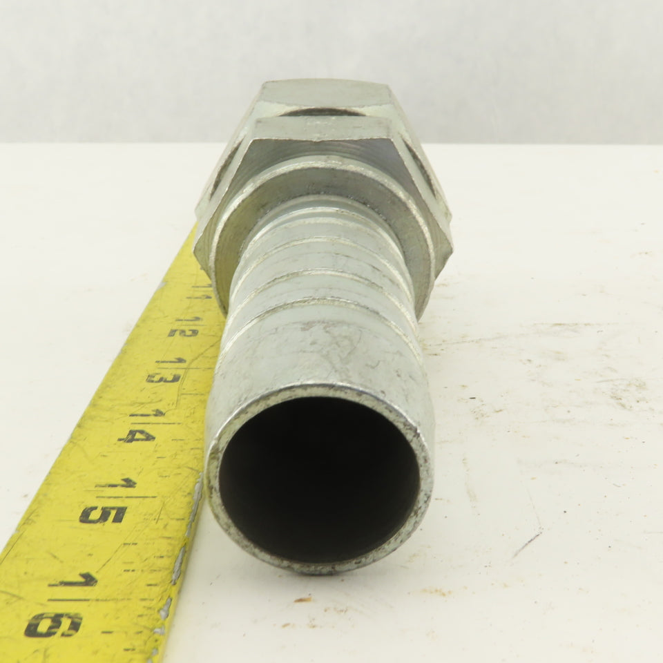 Gates 1-5/8-12 (-20) Female Swivel Flare Seat x 1-1/4" Hose Barb Fitting