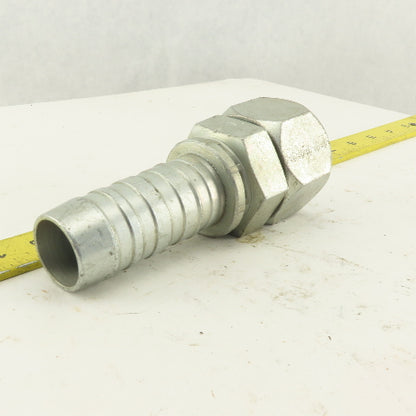 Gates 1-5/8-12 (-20) Female Swivel Flare Seat x 1-1/4" Hose Barb Fitting