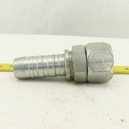 Gates 1-5/8-12 (-20) Female Swivel Flare Seat x 1-1/4" Hose Barb Fitting