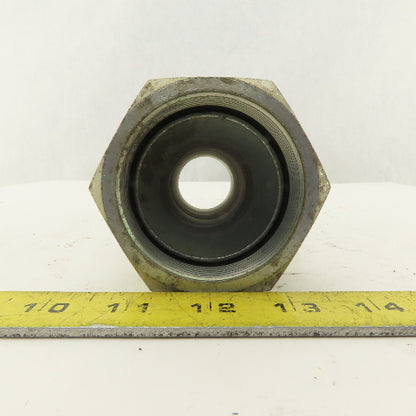 2-1/2-12 (-32) Flare Seat Female Swivel x 2" Hose Barb Fitting