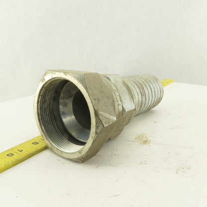 2-1/2-12 (-32) Flare Seat Female Swivel x 2" Hose Barb Fitting