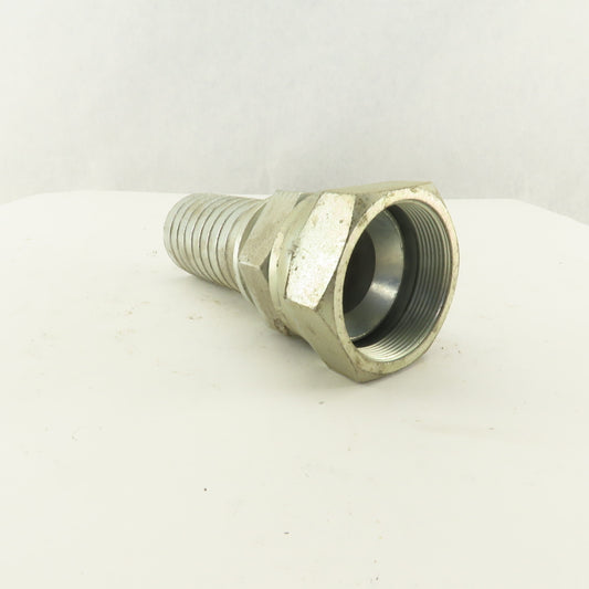 2-1/2-12 (-32) Flare Seat Female Swivel x 2" Hose Barb Fitting