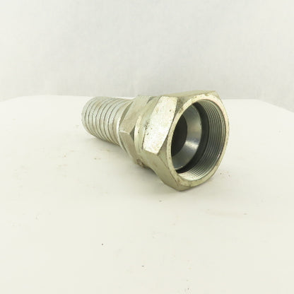2-1/2-12 (-32) Flare Seat Female Swivel x 2" Hose Barb Fitting