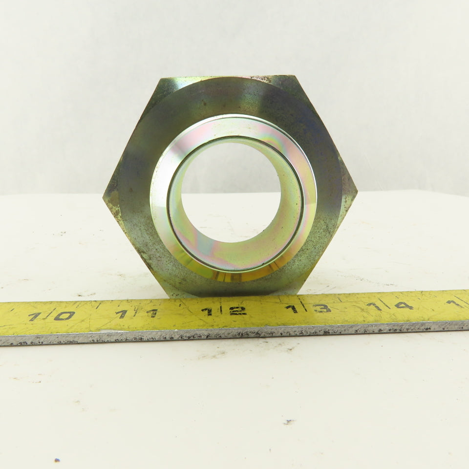 2-1/2-12 (-32) Female Flare Seat x 1-7/8-12 (-24) JIC Male Flare Adapter
