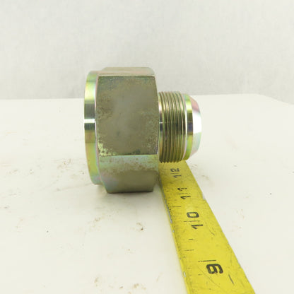 2-1/2-12 (-32) Female Flare Seat x 1-7/8-12 (-24) JIC Male Flare Adapter