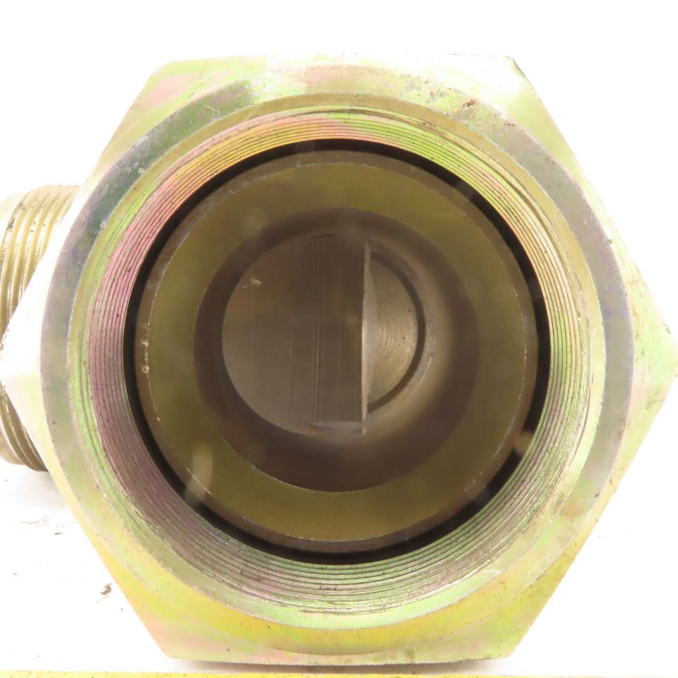 Brennan 2-1/2-12 (-32) Female Swivel JIC x 2-1/2-12 Male JIC Adapter 90° Elbow