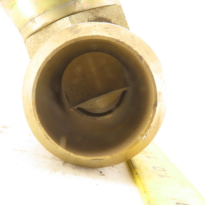 Brennan 2-1/2-12 (-32) Female Swivel JIC x 2-1/2-12 Male JIC Adapter 90° Elbow