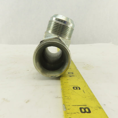 1-1/4-11 Male X 1-5/8-12 JIC Male Run Tee Hydraulic Fitting
