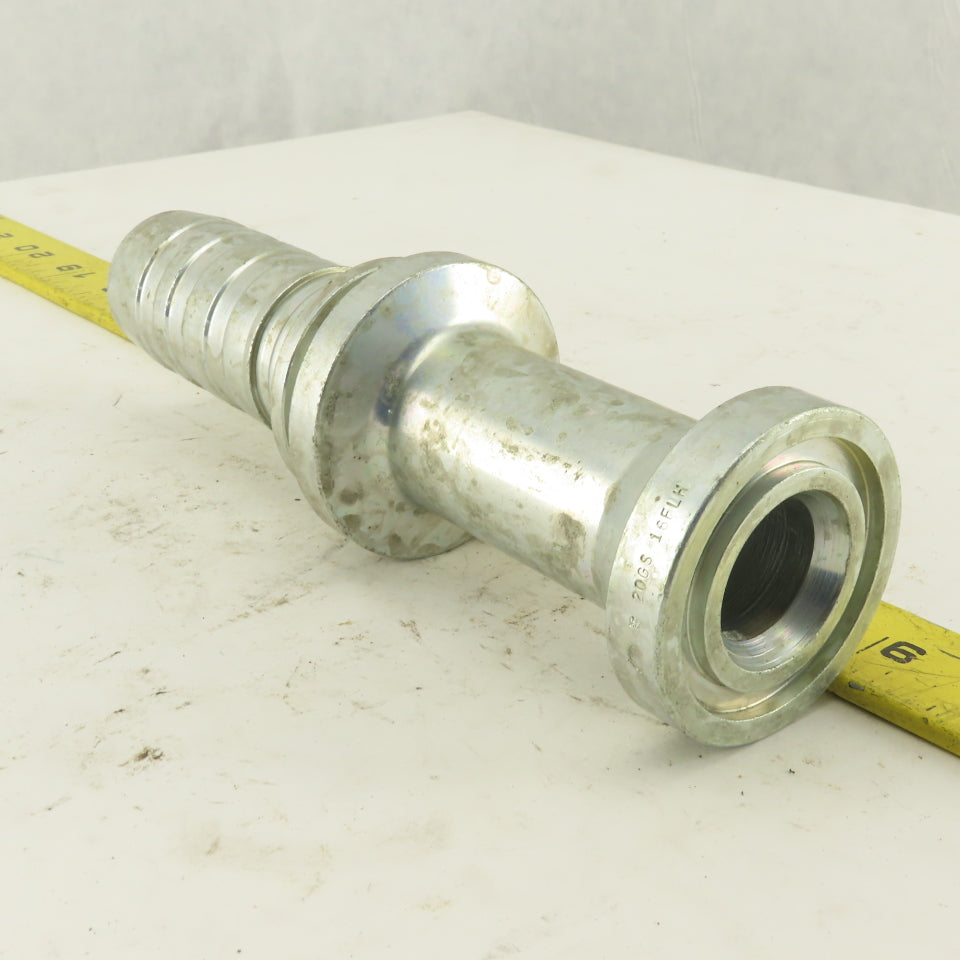 Gates 20GS-16FLH 1-7/8" Flange Split Clamp Hydraulic Fitting 1-1/4" Hose Barb