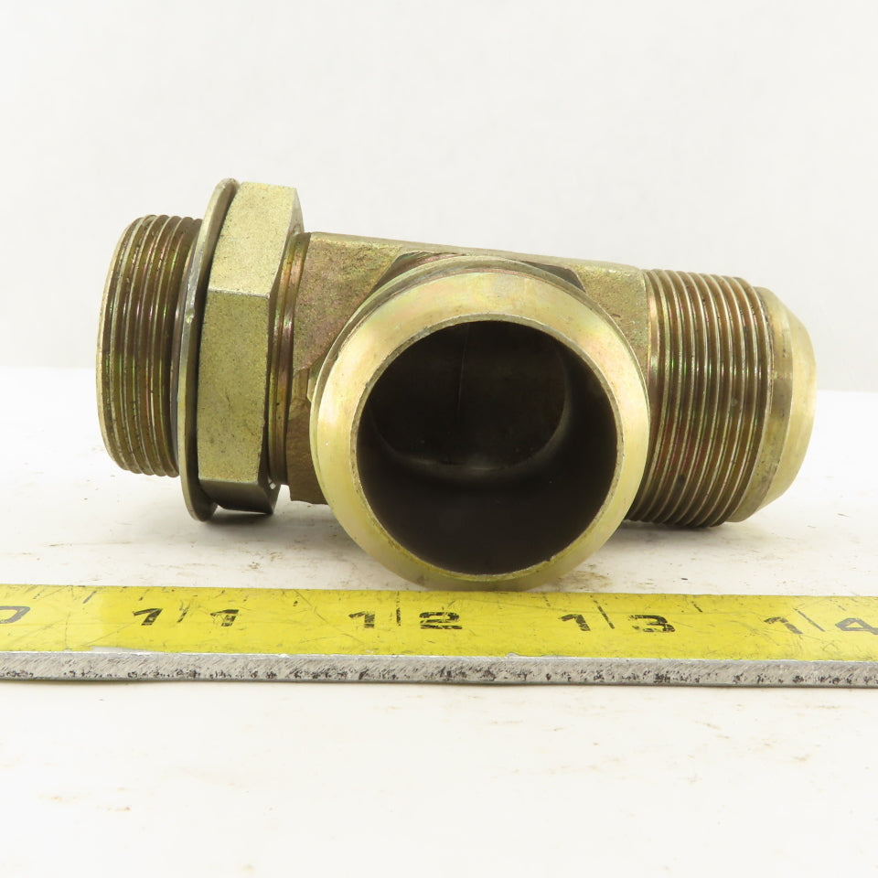 1-7/8-12 (-24) O-Ring Boss 1-7/8 JIC Hydraulic Male Tee