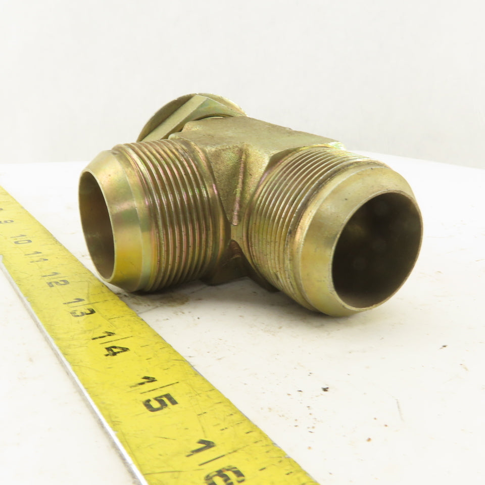1-7/8-12 (-24) O-Ring Boss 1-7/8 JIC Hydraulic Male Tee