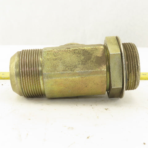 1-7/8-12 (-24) O-Ring Boss 1-7/8 JIC Hydraulic Male Tee