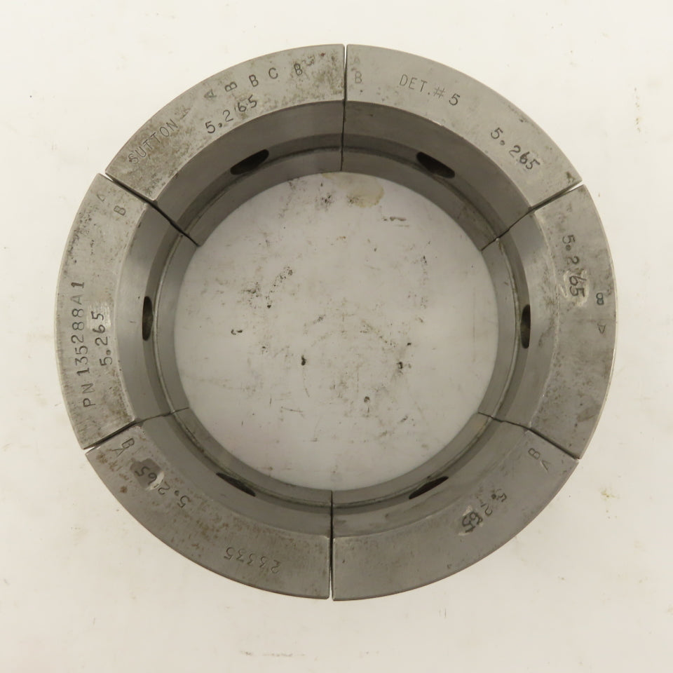 Sutton 135288A1 Smooth Round Collet Pads 5.265"