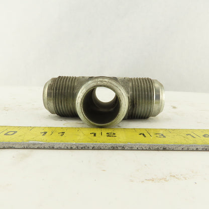 1-5/16-12 (-16) JIC Flare Cross 4 Way Male Hydraulic Fitting