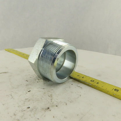 Brennan 2" x 1-1/2" Hydraulic Pipe Reducer Bushing Steel Lot Of 2