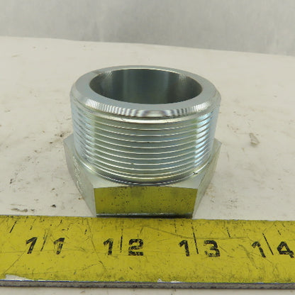 Brennan 2" x 1-1/2" Hydraulic Pipe Reducer Bushing Steel Lot Of 2