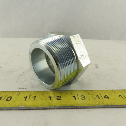 Brennan 2" x 1-1/2" Hydraulic Pipe Reducer Bushing Steel Lot Of 2