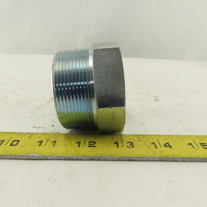 Brennan 2" x 1-1/2" Hydraulic Pipe Reducer Bushing Steel Lot Of 2