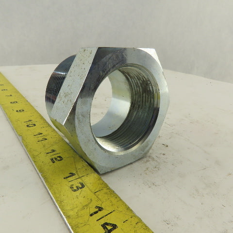 Brennan 2" x 1-1/2" Hydraulic Pipe Reducer Bushing Steel Lot Of 2