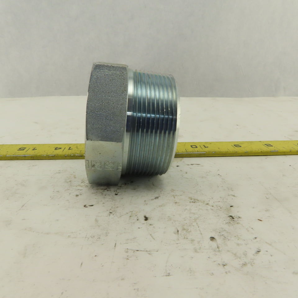 Brennan 2" x 1-1/2" Hydraulic Pipe Reducer Bushing Steel Lot Of 2
