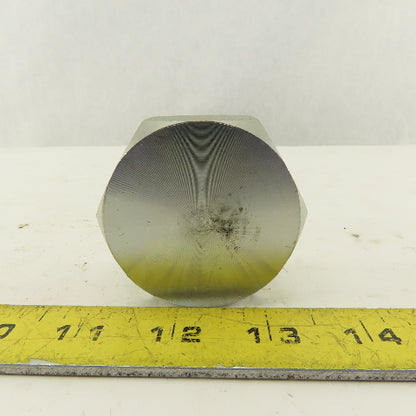 1-7/8-12 (-24) Hydraulic JIC Flare Seat Female Pipe Cap