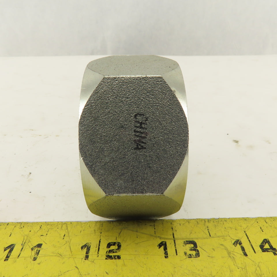 1-7/8-12 (-24) Hydraulic JIC Flare Seat Female Pipe Cap