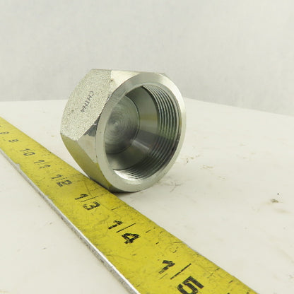 1-7/8-12 (-24) Hydraulic JIC Flare Seat Female Pipe Cap