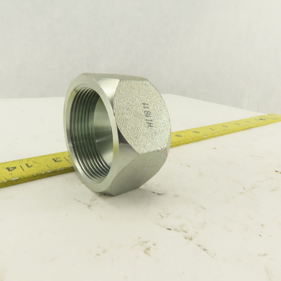 1-7/8-12 (-24) Hydraulic JIC Flare Seat Female Pipe Cap