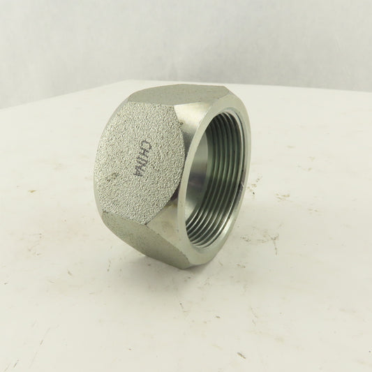 1-7/8-12 (-24) Hydraulic JIC Flare Seat Female Pipe Cap