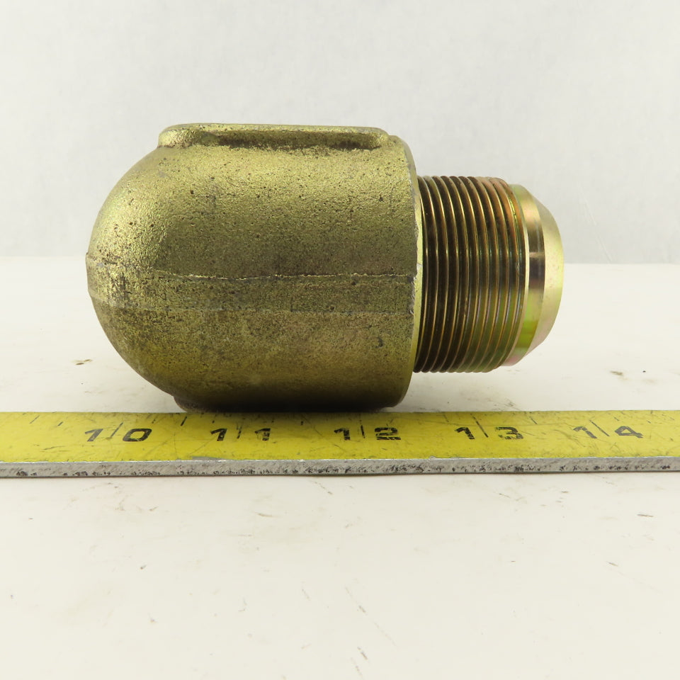 1-7/8-12 (-24) Male JIC Flare x 1-1/2" NPT Female 90° Elbow