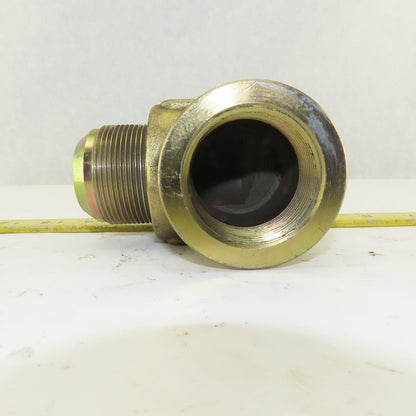 1-7/8-12 (-24) Male JIC Flare x 1-1/2" NPT Female 90° Elbow