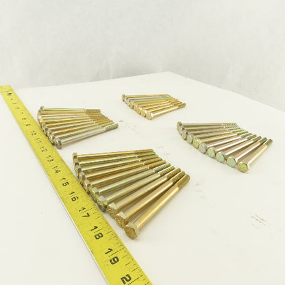 Brighton 5/16-18 UNC, 3-3/4" Length Under Head Hex Head Cap Screw Lot of 38