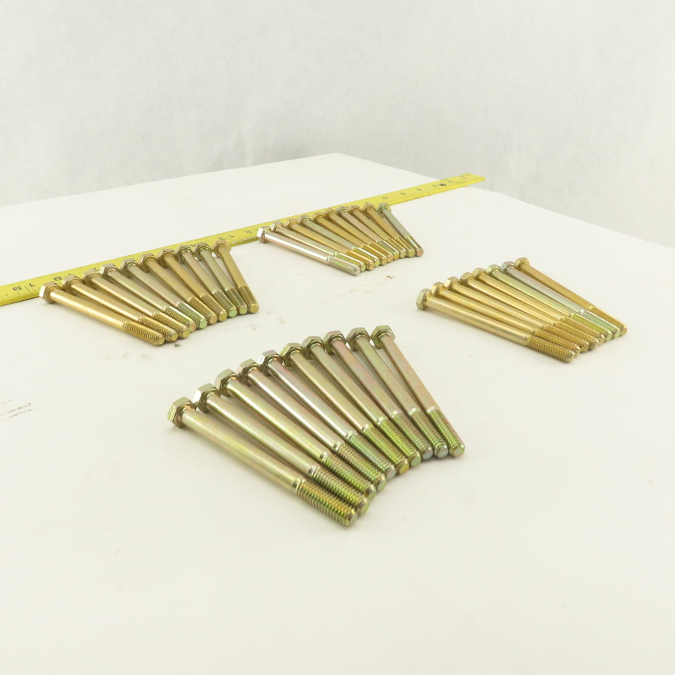 Brighton 5/16-18 UNC, 3-3/4" Length Under Head Hex Head Cap Screw Lot of 38