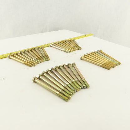 Brighton 5/16-18 UNC, 3-3/4" Length Under Head Hex Head Cap Screw Lot of 38