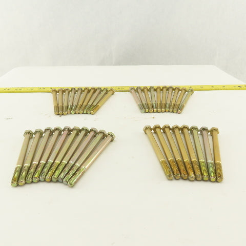 Brighton 5/16-18 UNC, 3-3/4" Length Under Head Hex Head Cap Screw Lot of 38