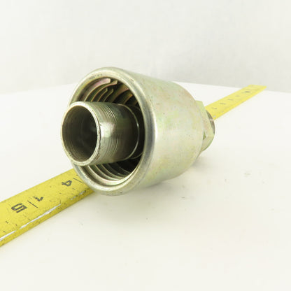 Gates G25120 1616 1-5/16-12 (-16)  O-Ring Boss Male x 1" Hose Mega Crimp Fitting