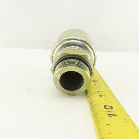 Gates G25120 1616 1-5/16-12 (-16)  O-Ring Boss Male x 1" Hose Mega Crimp Fitting