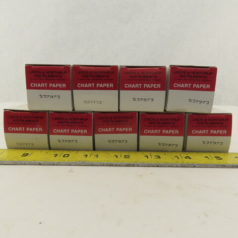 Leeds & Northrup 537973 Chart Paper Roll Lot of 9