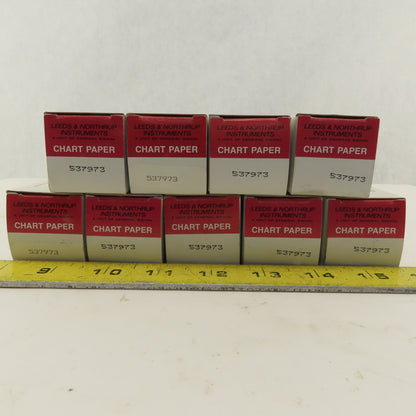Leeds & Northrup 537973 Chart Paper Roll Lot of 9