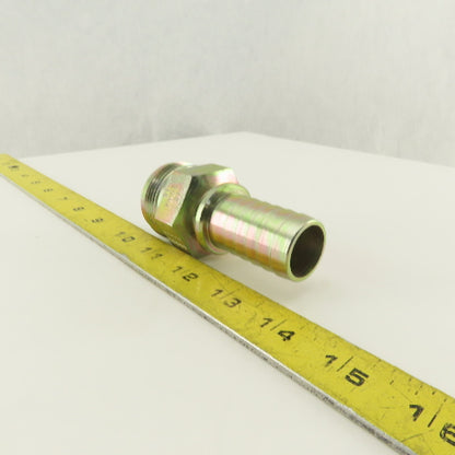Gates 16-20MJ 1-5/8-12 (-20) JIC Male Flare x 1" Hose Barb Hydraulic Fitting