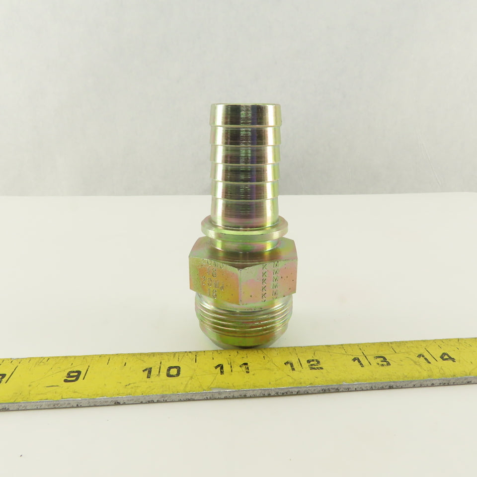 Gates 16-20MJ 1-5/8-12 (-20) JIC Male Flare x 1" Hose Barb Hydraulic Fitting