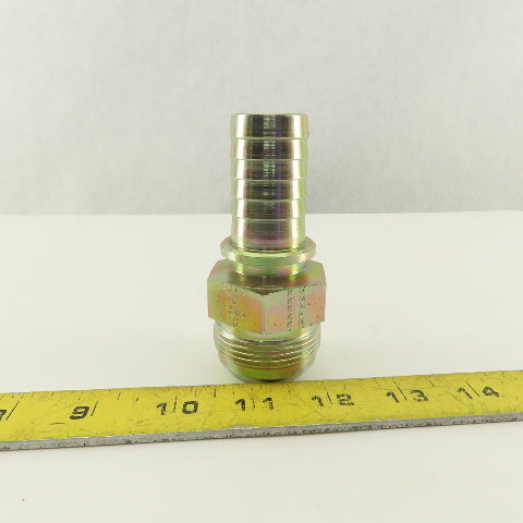Gates 16-20MJ 1-5/8-12 (-20) JIC Male Flare x 1" Hose Barb Hydraulic Fitting