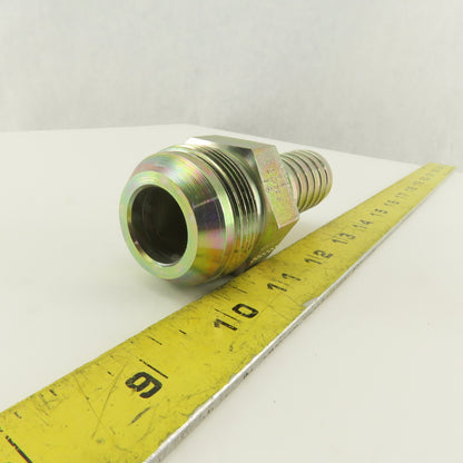Gates 16-20MJ 1-5/8-12 (-20) JIC Male Flare x 1" Hose Barb Hydraulic Fitting