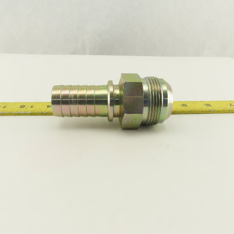 Gates 16-20MJ 1-5/8-12 (-20) JIC Male Flare x 1" Hose Barb Hydraulic Fitting