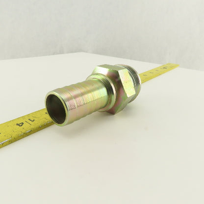 Gates 16-20MJ 1-5/8-12 (-20) JIC Male Flare x 1" Hose Barb Hydraulic Fitting