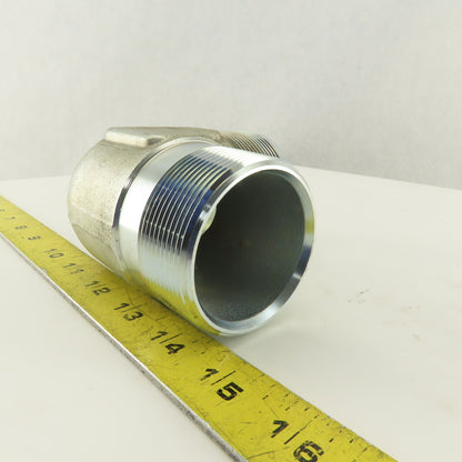 2" NPT x 2-1/2-12 (-32) JIC Flare 90° Elbow