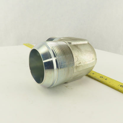 2" NPT x 2-1/2-12 (-32) JIC Flare 90° Elbow