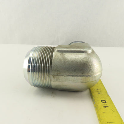 2" NPT x 2-1/2-12 (-32) JIC Flare 90° Elbow