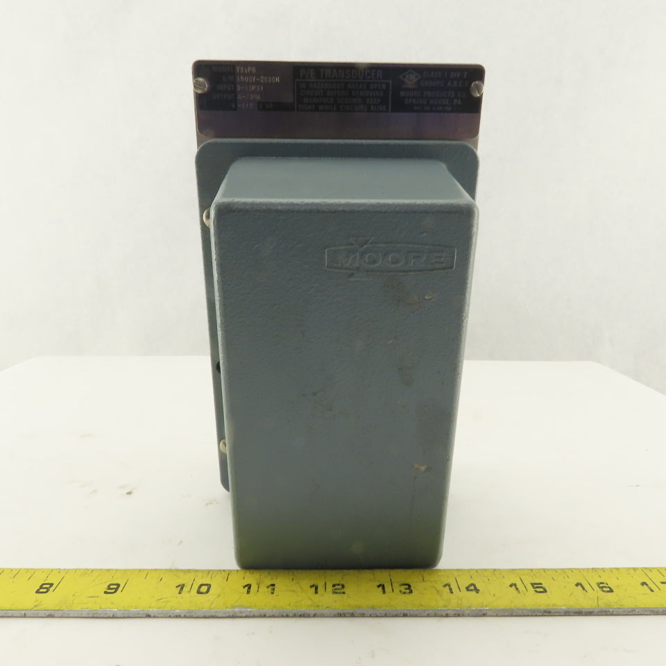 Moore Model 781P6 P/E Transducer 3-15 PSI
