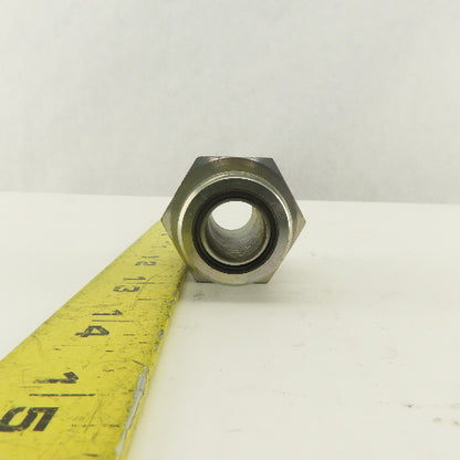1-5/16-12 (-16) O-Ring Boss Flat Face x 1-3/16-12 O-Ring Face Hydraulic Fitting